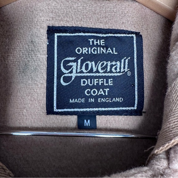 Gloverall Original Wool British Hooded Duffle Coat Size Medium - Picture 7 of 11
